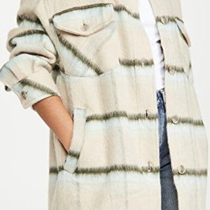 Vienna Brushed Wool Shirt Jacket